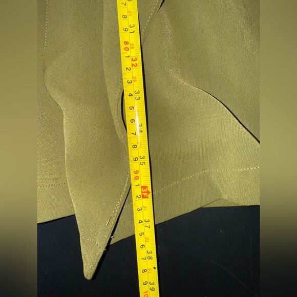 Elodie Green Draped Waterfall Open Front Adjustable Vest Size Small NWOT - Picture 8 of 8